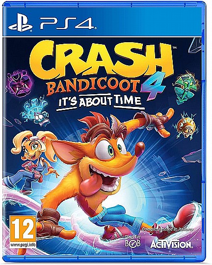 CRASH BANDICOOT ITS ABOUT TIME 4 PS4