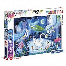 פאזל 104 חלקים ליל פיות דיסני פאזל 104 חלקים ליל פיות דיסני