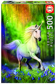 פזל 500 סוס חד קרן ביער קסום פזל 500 סוס חד קרן ביער קסום