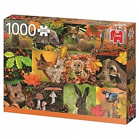 פזל 1000 חלקים חיות בסתו פזל 1000 חלקים חיות בסתו