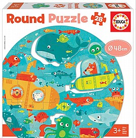 פזל עגול 28 חל' - מתחת למים EDUCA פזל עגול 28 חל' - מתחת למים EDUCA