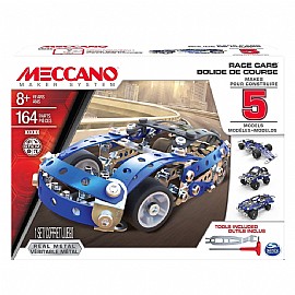 מכונית ספורט 5 דגם 162 חלקים MECCANO מכונית ספורט 5 דגם 162 חלקים MECCANO