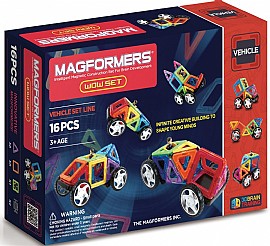 magformers wow starter מגה פורמס16 חלקים magformers wow starter מגה פורמס16 חלקים