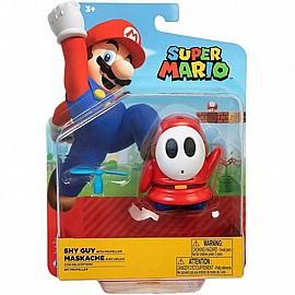 SHY GUY דמות 10 ס"מ +אביזר SHY GUY דמות 10 ס"מ +אביזר