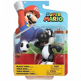 BLACK YOSHI דמות 10 ס"מ +אביזר BLACK YOSHI דמות 10 ס"מ +אביזר