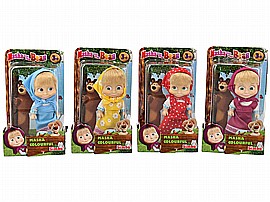 מאשה והדב - דמות צבעונית MASHA AND THE BEAR מאשה והדב - דמות צבעונית MASHA AND THE BEAR