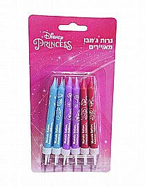 נרות ג'מבו מאויירים - נסיכות נרות ג'מבו מאויירים - נסיכות