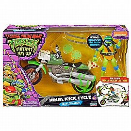 לאונרדו ואופנוע BATTLE KICK CYCLE לאונרדו ואופנוע BATTLE KICK CYCLE