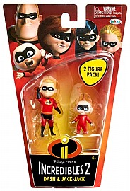 משפחת סופר-על 2 דמויות DASH ו JACK JACK משפחת סופר-על 2 דמויות DASH ו JACK JACK