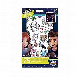 75 קעקועים נשטפים - זרחניים 75 קעקועים נשטפים - זרחניים