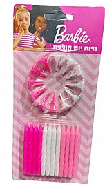 נרות יום הולדת - ברבי נרות יום הולדת - ברבי