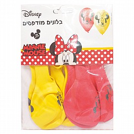 10 בלונים - מיני מאוס 10 בלונים - מיני מאוס