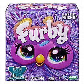 בובה אינטרקטיבית פרבי Furby בגודל 15 ס''מ מופעלת ע''י קול - חבר חדש מלא קסם ואישיות - סגול בובה אינטרקטיבית פרבי Furby בגודל 15 ס''מ מופעלת ע''י קול - חבר חדש מלא קסם ואישיות - סגול