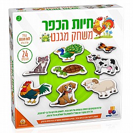 משחק מגנט - חיות בכפר ישראטויס משחק מגנט - חיות בכפר ישראטויס