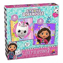 שני פאזלים לגיל הרך -בעלי חיים 6,9 שני פאזלים לגיל הרך -בעלי חיים 6,9