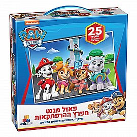 מפרץ ההרפתקאות - פאזל מגנט 25 חל' מפרץ ההרפתקאות - פאזל מגנט 25 חל'