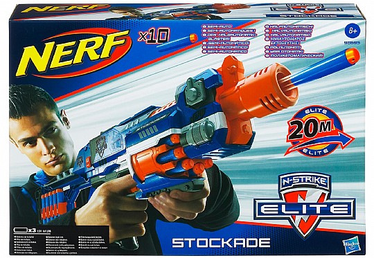 ���� ��� ���� ������� NERF ELITE STOCKADE