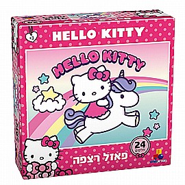 פאזל הלו קיטי 24 חלקים פאזל הלו קיטי 24 חלקים