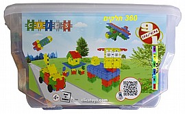קליקס 360 חלקים מקורי בלגיה וחוברת הוראות קליקס 360 חלקים מקורי בלגיה וחוברת הוראות