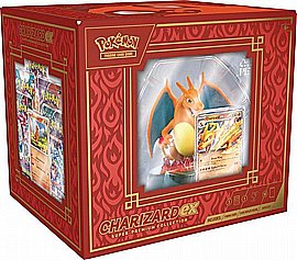 פוקימון מקורי -CHARIZARDEX SUPER PREMIUM COLLECTION פוקימון מקורי -CHARIZARDEX SUPER PREMIUM COLLECTION