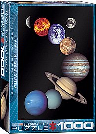 פאזל 1000 חלקים NASA מערכת השמש פאזל 1000 חלקים NASA מערכת השמש