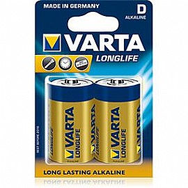 זוג סוללה "D" אלקליין VARTA זוג סוללה "D" אלקליין VARTA
