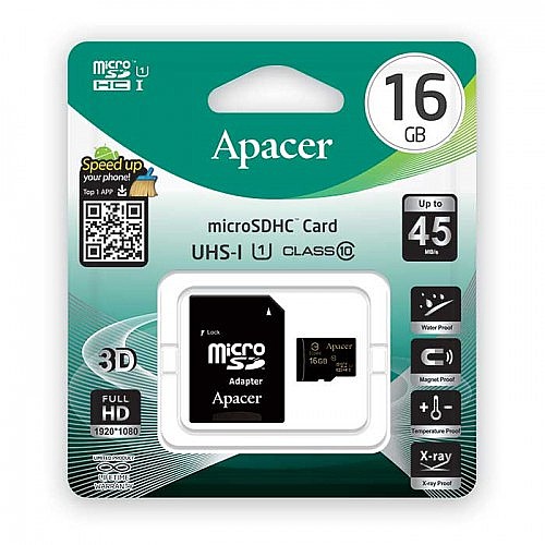 ����� �� �� microSDHC 16 GB APACER
