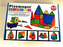 פליימאגר 60 חלקים + משטח רכב פליימאגר 60 חלקים + משטח רכב