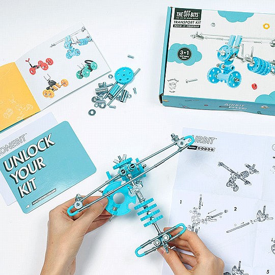���� �� ��� ���� OFFBITS TRANSPOR KIT - AIRPLANE