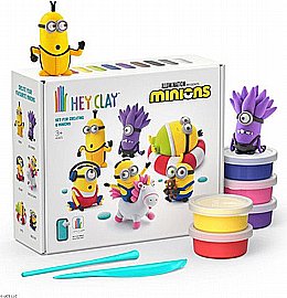 היי קליי - Hey Clay עיצוב בחימר - סט מניונים וחברים - Hey Clay היי קליי - Hey Clay עיצוב בחימר - סט מניונים וחברים - Hey Clay