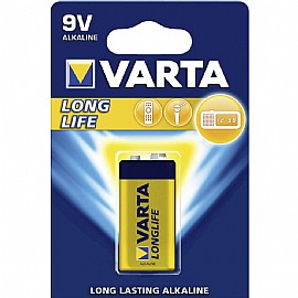 סוללה "9V" אלקליין VARTA סוללה "9V" אלקליין VARTA