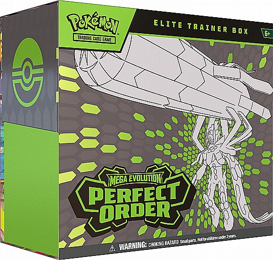 ������� ����� - Pok?mon TCG: Mega Evolution�Perfect Order Elite Trainer Box