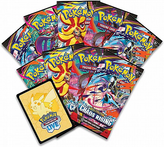 ������� ����� -Pok?mon TCG: Mega Evolution�Chaos Rising Elite Trainer Box