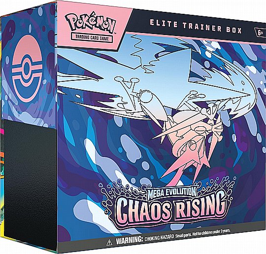 ������� ����� -Pok?mon TCG: Mega Evolution�Chaos Rising Elite Trainer Box