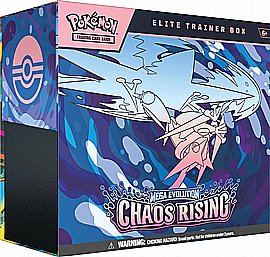 פוקימון מקורי -Pok?mon TCG: Mega Evolution—Chaos Rising Elite Trainer Box פוקימון מקורי -Pok?mon TCG: Mega Evolution—Chaos Rising Elite Trainer Box
