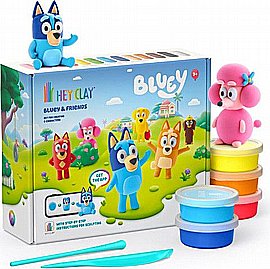 עיצוב בחימר - סט בלואי וחברים מבית היי קליי Hey Clay - bluey and friends עם Hey Clay עיצוב בחימר - סט בלואי וחברים מבית היי קליי Hey Clay - bluey and friends עם Hey Clay