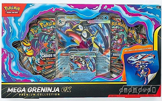 ������� ����� - Pok?mon Trading Card Game: Mega Greninja ex Premium Collection