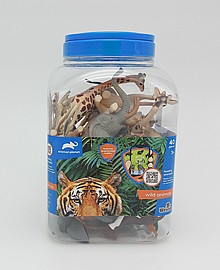 דלי גדול 40 חיות יער D6701 ANIMAL PLANET דלי גדול 40 חיות יער D6701 ANIMAL PLANET
