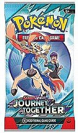 פוקימון מקורי - קלפי אספנות פוקימון Pokemon TCG Scarlet & Violet Journey Together Booster Pack - עשרה קלפים בחפיסה פוקימון מקורי - קלפי אספנות פוקימון Pokemon TCG Scarlet & Violet Journey Together Booster Pack - עשרה קלפים בחפיסה