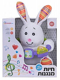 חיות מנגנות – ארנבת דובר עברית חיות מנגנות – ארנבת דובר עברית