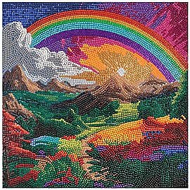 תמונת קנבס נוף חלומי 30x30 סמ Craft Buddy Crystal Art תמונת קנבס נוף חלומי 30x30 סמ Craft Buddy Crystal Art