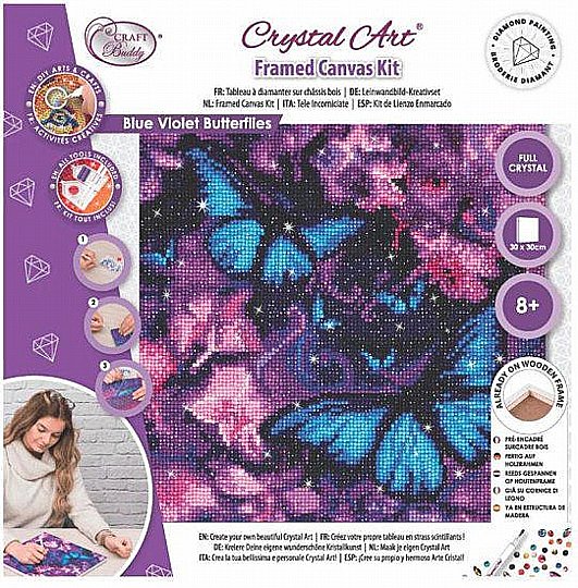 ����� ���� ������ ����-���� 30x30 �� Craft Buddy Crystal Art