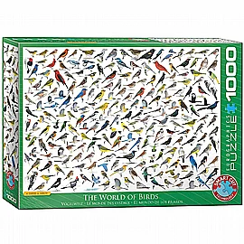 פאזל 1000 חלקים עולם הציפורים פאזל 1000 חלקים עולם הציפורים