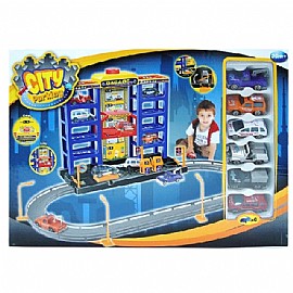 חניון + 6 מכוניות חניון + 6 מכוניות
