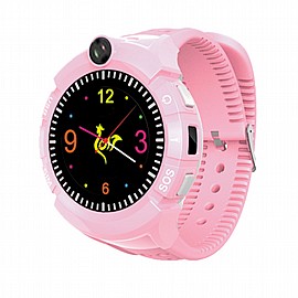 KidiWatch - שעון גי.פי.אס חכם מסך מגע + מצלמה - צבע ורוד KidiWatch - שעון גי.פי.אס חכם מסך מגע + מצלמה - צבע ורוד