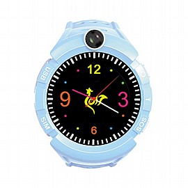 KidiWatch - שעון גי.פי.אס חכם מסך מגע + מצלמה - צבע תכלת KidiWatch - שעון גי.פי.אס חכם מסך מגע + מצלמה - צבע תכלת