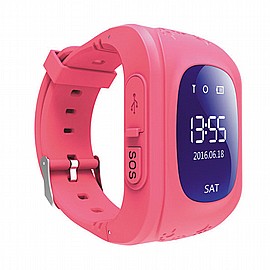 KidiWatch - שעון גי.פי.אס חכם צבע ורוד KidiWatch - שעון גי.פי.אס חכם צבע ורוד