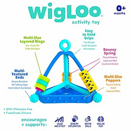 משחק WIGLOO - נשכן ומשחק פעילות התפתחותי רב שלבי לתינוקות משחק WIGLOO - נשכן ומשחק פעילות התפתחותי רב שלבי לתינוקות