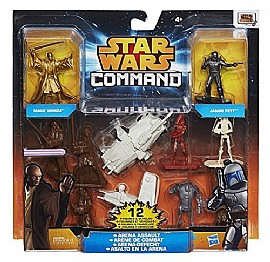 12 דמויות סטאר וורס כולל JANGO FETT ו MACE WINDU 12 דמויות סטאר וורס כולל JANGO FETT ו MACE WINDU