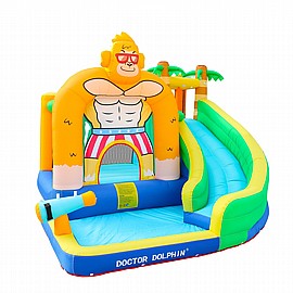 מתנפח לילדים גורילה פארק מים DOCTOR DOLPHIN דגם DD-73008 מתנפח לילדים גורילה פארק מים DOCTOR DOLPHIN דגם DD-73008